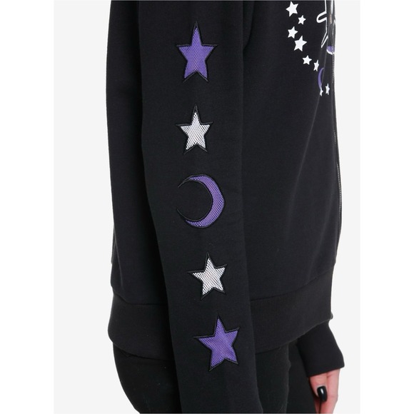 Hot Topic Sanrio Chococat Celestial Cat Ears Women's Hoodie Sweatshirt Small - Picture 2 of 11